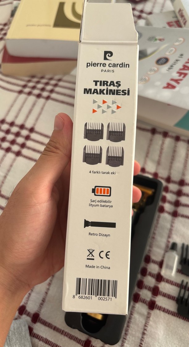 Pierre Cardin Şarjlı Tıraş Makinesi Siyah - Görsel 4