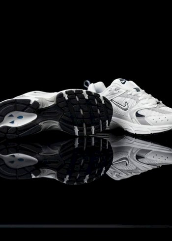 Nike Beyaz Gri İthal Spor Ayakkabı - Görsel 6