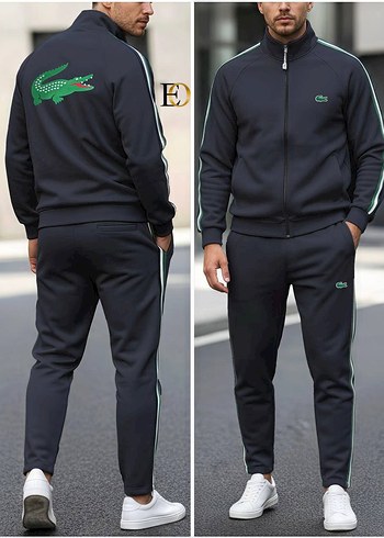 Lacoste Erkek 2li eşofman takımı - Görsel 3