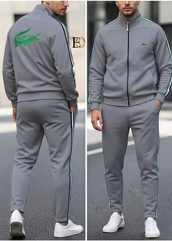 Lacoste Erkek 2li eşofman takımı - Görsel 4