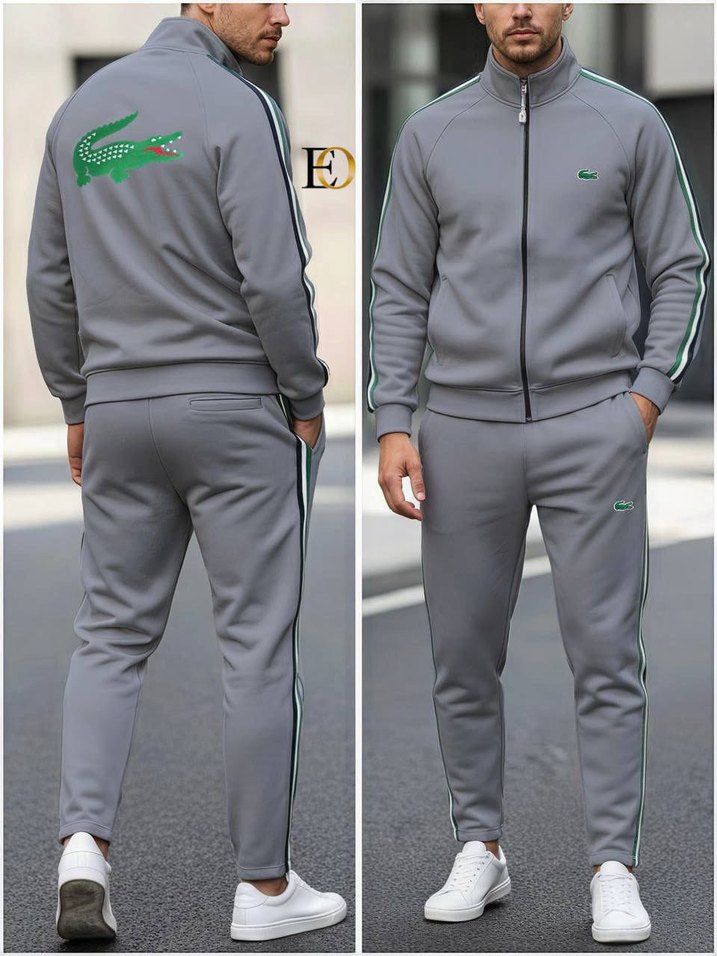 Lacoste Erkek 2li eşofman takımı - Görsel 4