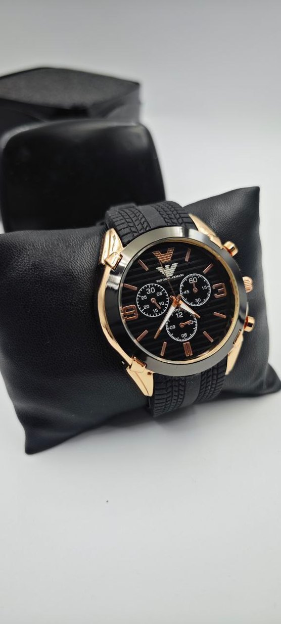 Erkek Siyah Spor Saat - Görsel 2