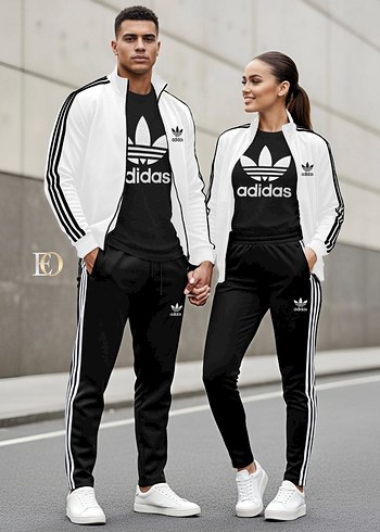 Siyah Adidas Eşofman Takımı - Görsel 4
