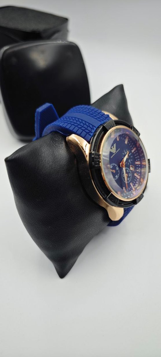 Erkek Mavi Spor Kol Saati - Görsel 2