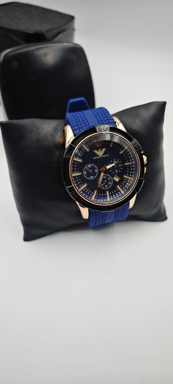 Erkek Mavi Spor Kol Saati - Görsel 3