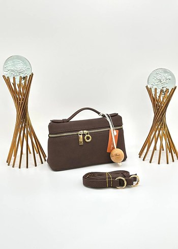 Loro Piana  Süet Kadın El Çantası - Görsel 4