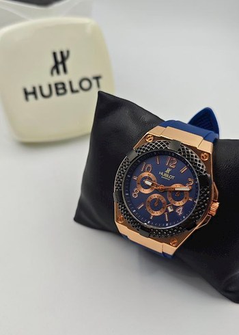 Hublot Klasik Biker Erkek Saati Mavi - Görsel 2