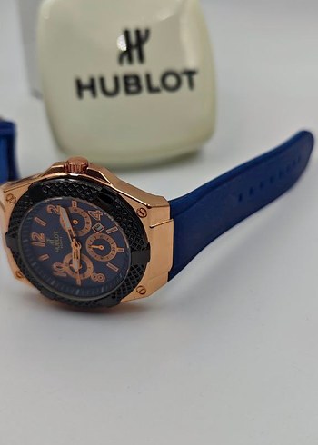 Hublot Klasik Biker Erkek Saati Mavi - Görsel 3