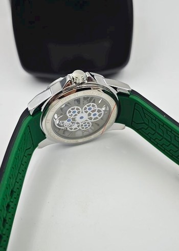 Renkli Kırmızı Erkek Biker Saat - Görsel 12