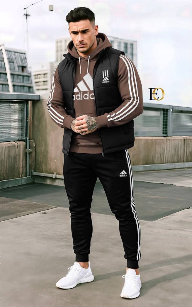 Erkek Spor Üçlü takım - Görsel 3