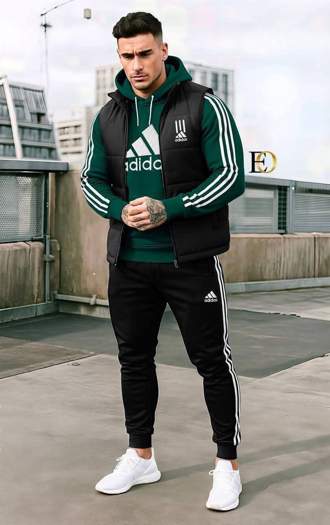 Erkek Spor Üçlü takım - Görsel 2