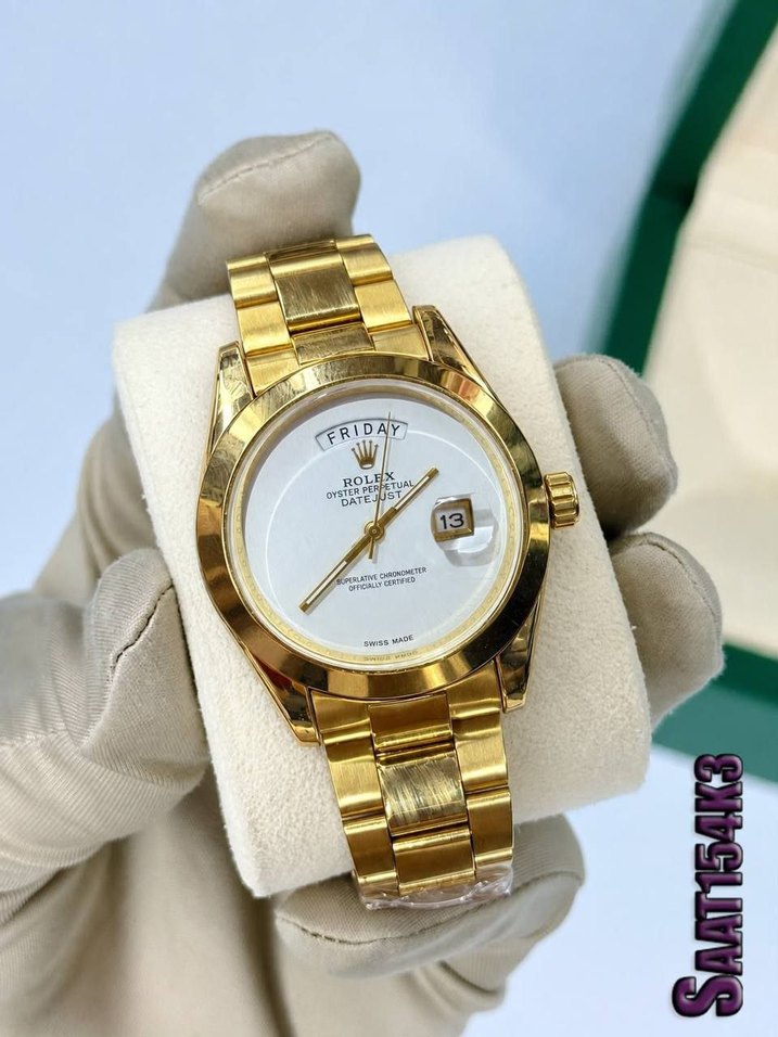 Rolex Gold Saati: Şıklık ve Zarafetin Buluşması — görsel 5/19