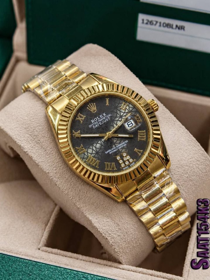 Rolex Oyster Perpetual Beyaz Mermer Saat — görsel 9/19