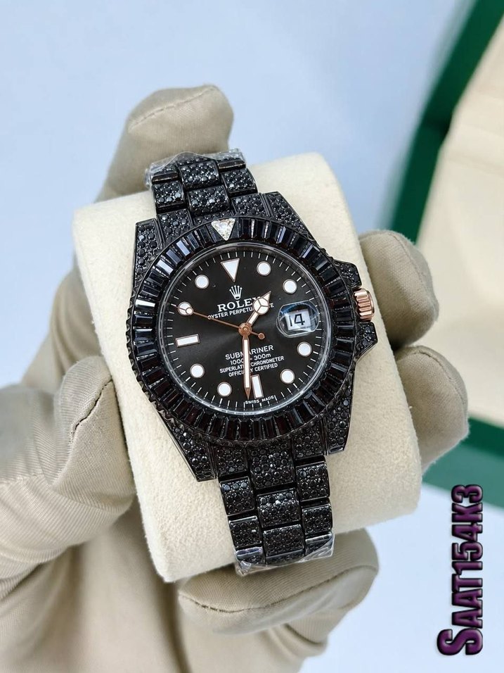 Rolex Oyster Perpetual Beyaz Mermer Saat — görsel 19/19