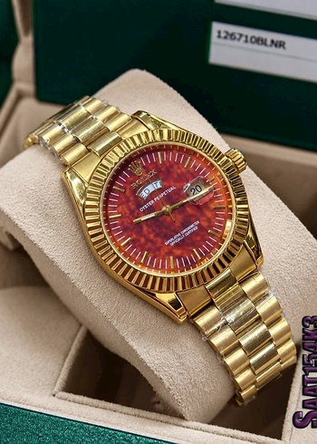 Rolex Altin Tonlu Rolex Datejust Siklik Ve Zarafet