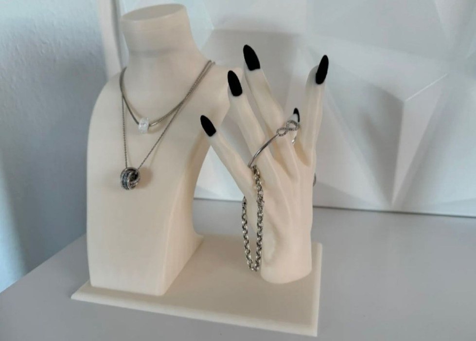 El ve büst kolye yüzük standi - Görsel 2