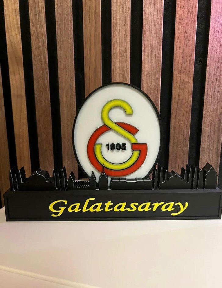 Galatasaray masaüstü dekoratif obje - Görsel 2