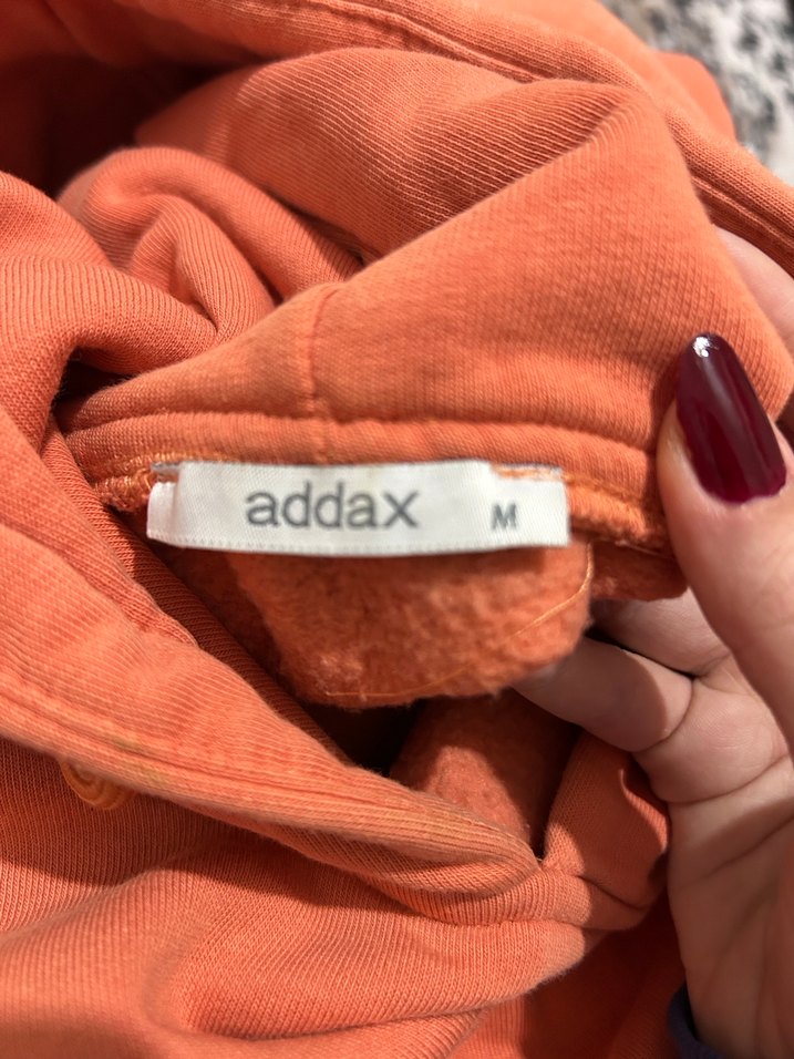 Addax Turuncu Kadın Salaş Sweatshirt - Görsel 2