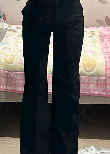 Trendyolmilla Siyah Kumaş Pantolon - Görsel 2