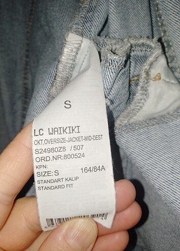 LCW kot ceket bayan s beden - Görsel 7