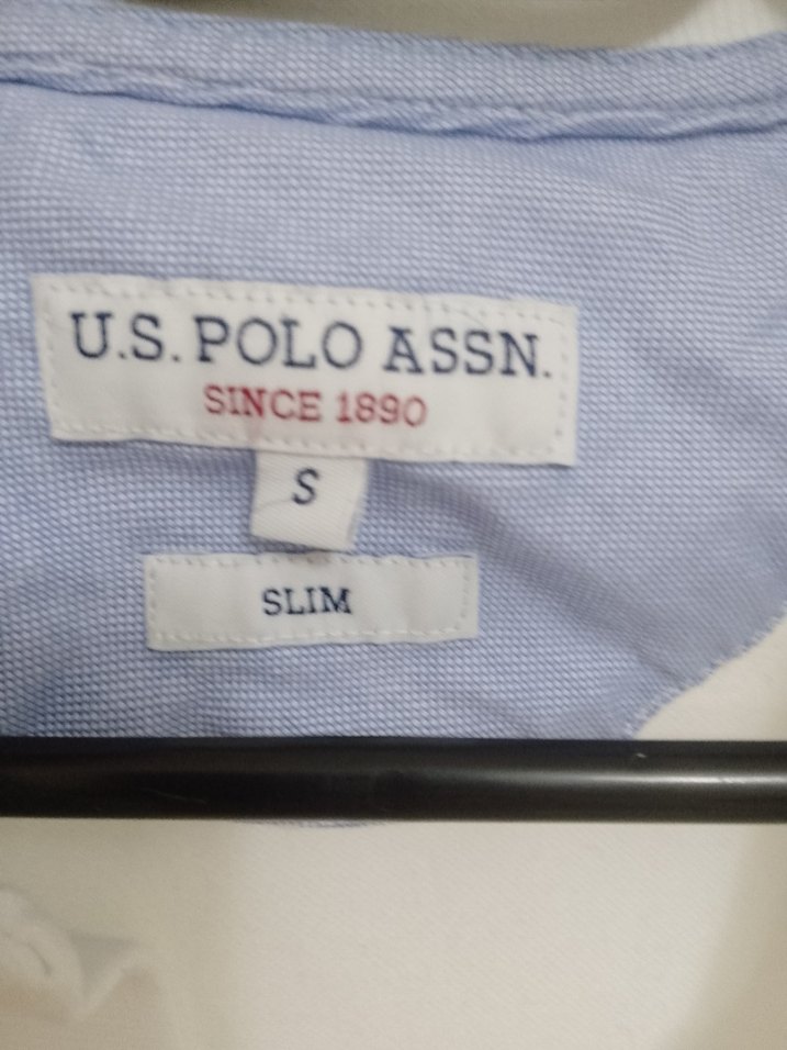 U.S Polo Assn. Beyaz Erkek Polo Tişört - Görsel 4