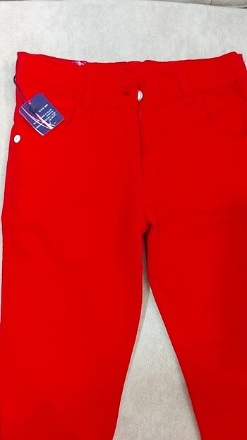 Diğer Kırmızı kot pantolon 