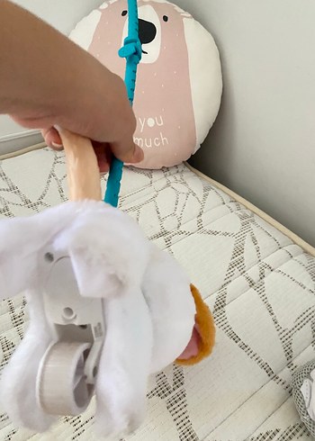 Diğer Beyaz ve Pastel Renkli Peluş Köpek Oyuncak
