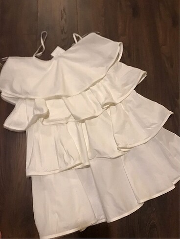 l Beden ZARA ETİKETLİ HARİKA ELBİSE
