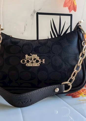 Beden Coach Gri Desenli Modern Klasik Kadın Çanta