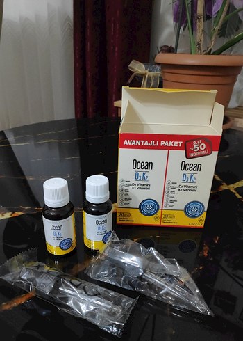 Ocean D3 K2 Vitamin 2li Paket