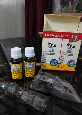 Beden Ocean D3 K2 Vitamin 2li Paket