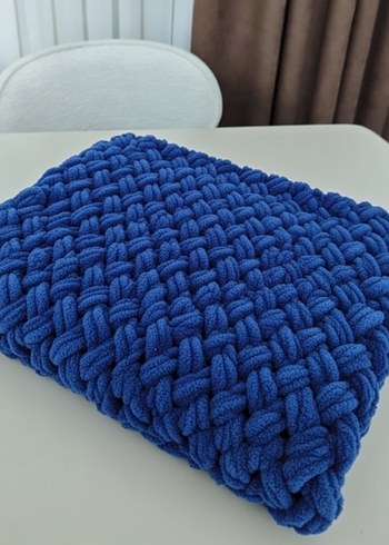 Saks Mavi Alize puffy Battaniye - Görsel 4