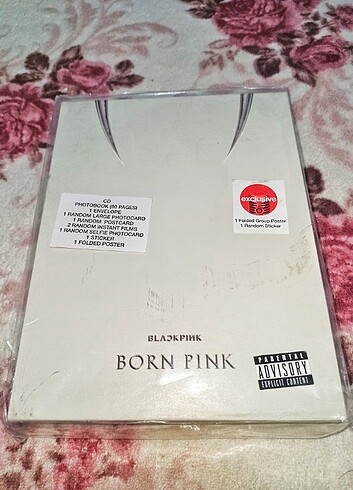 Blackpink Born Pink Gri Target Albüm CD