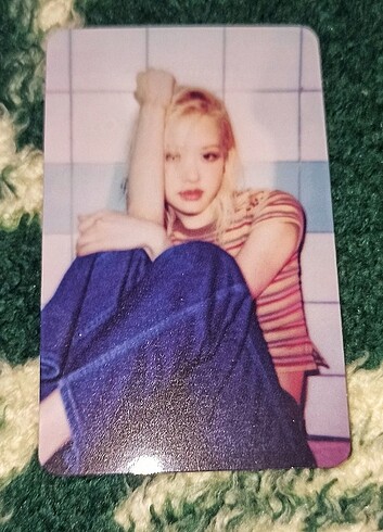 Rosé Rosie Albüm PC Photocard Blackpink BP