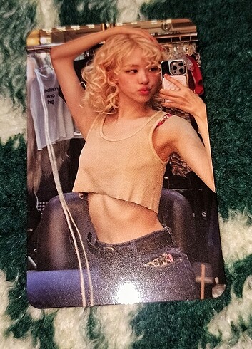 Rosé Rosie Albüm PC Photocard Blackpink BP