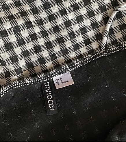 H&M Kareli elbise