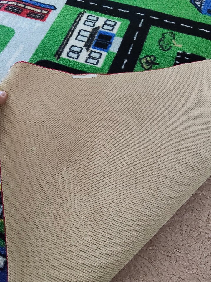 Renkli Çocuk Halısı Şehir Desenli - Görsel 2