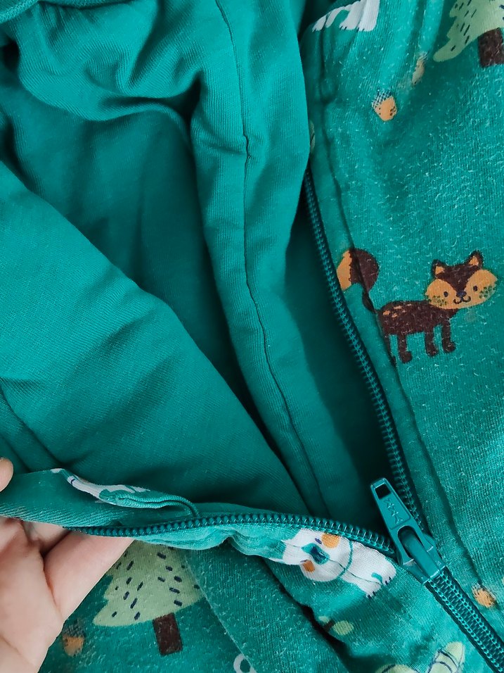 Renkli Baskılı Uzun Kollu Erkek Çocuk uyku Tulumu - Görsel 3