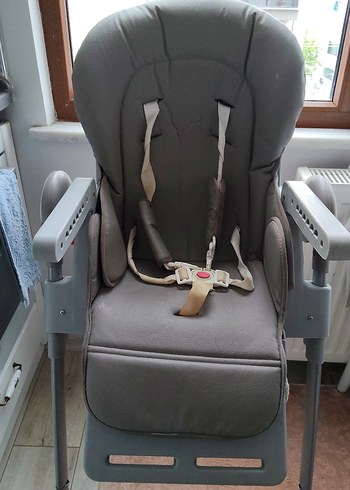 Gri Bebek Mama Sandalyesi - Görsel 5