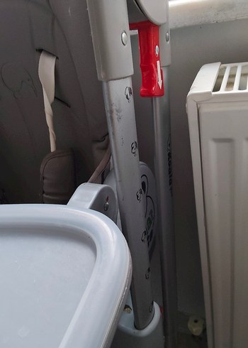 Gri Bebek Mama Sandalyesi - Görsel 10