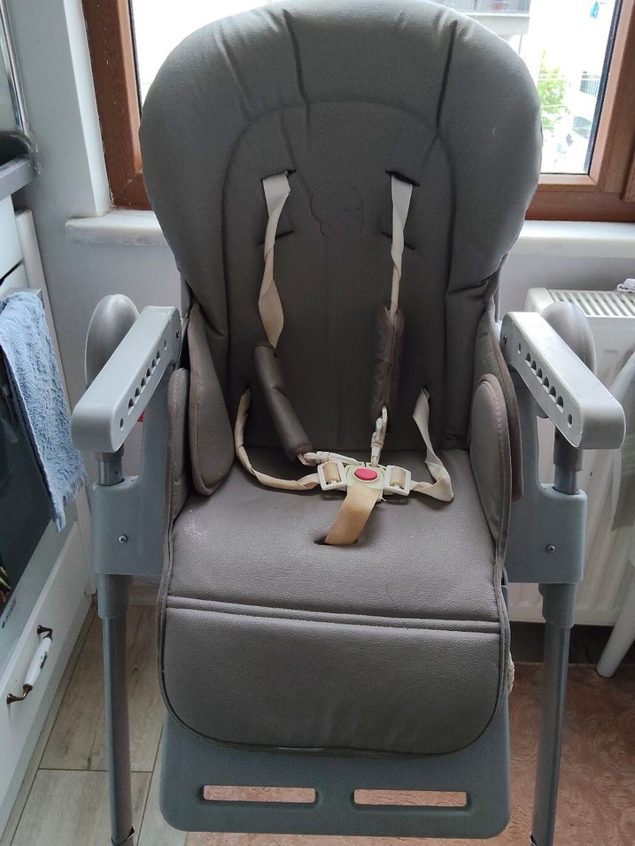 Gri Bebek Mama Sandalyesi - Görsel 5