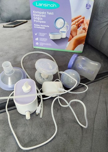 Lansinoh Kompakt Tekli Elektrikli Göğüs Pompası