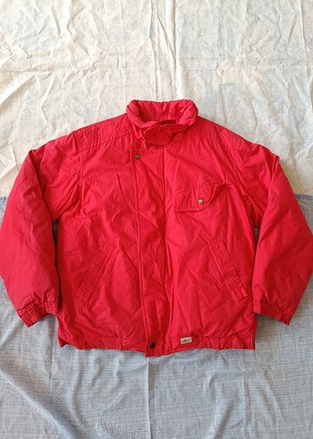 Vintage Oversize Etirel Kaz Tüyü Kayak Montu