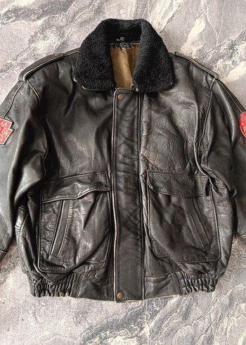 Avirex Bomber Pilot Model Deri Mont - Görsel 3