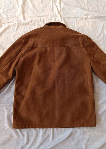 l/xl Beden kahverengi Renk Vintage Oversize Kadife Mont