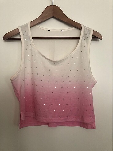 Pembe Crop (markasız)