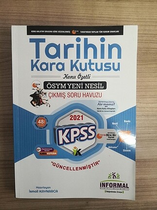 Tarihin Kara Kutusu Kpss Kitabı