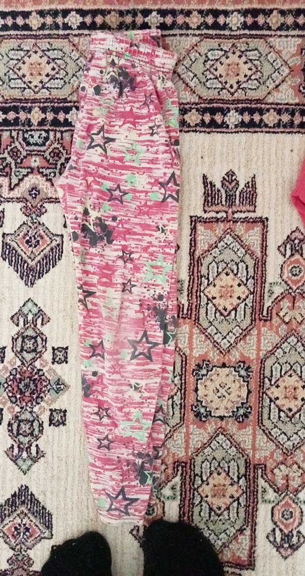 Kız Çocuk Yeşil Fırfırlı Tayt - Görsel 3