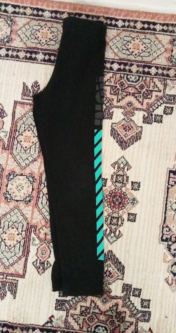 Kız Çocuk Yeşil Fırfırlı Tayt - Görsel 5