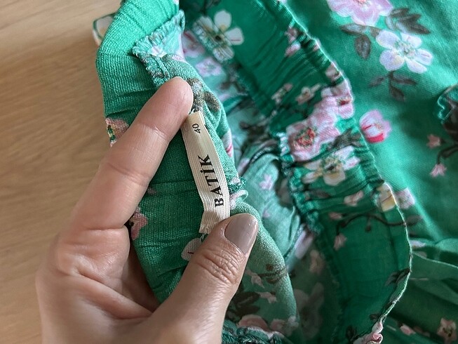 s Beden Batik s beden uyumlu şort